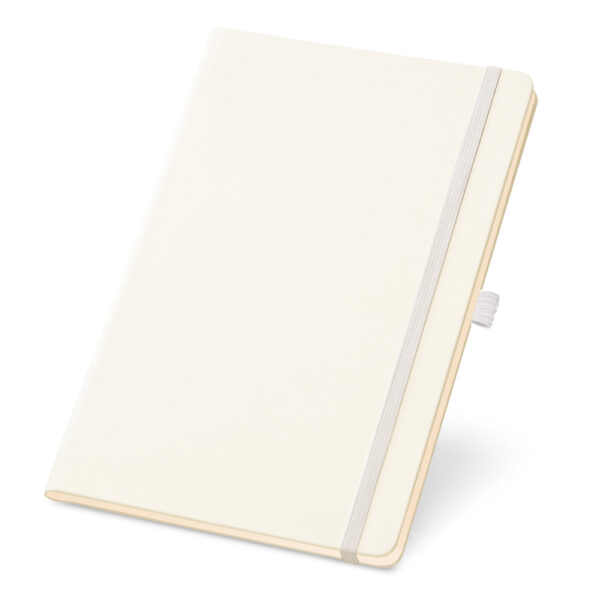 Caderno A5 com páginas pautadas - Brinde Corporativo Personalizado | Enova