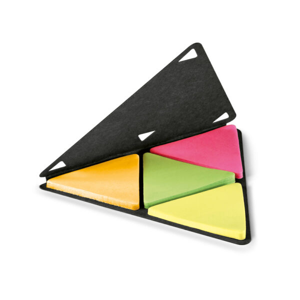 Caderno adesivos triangulares - Brinde Corporativo Personalizado | Enova