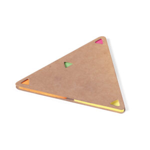 Caderno adesivos triangulares - Brinde Corporativo Personalizado | Enova