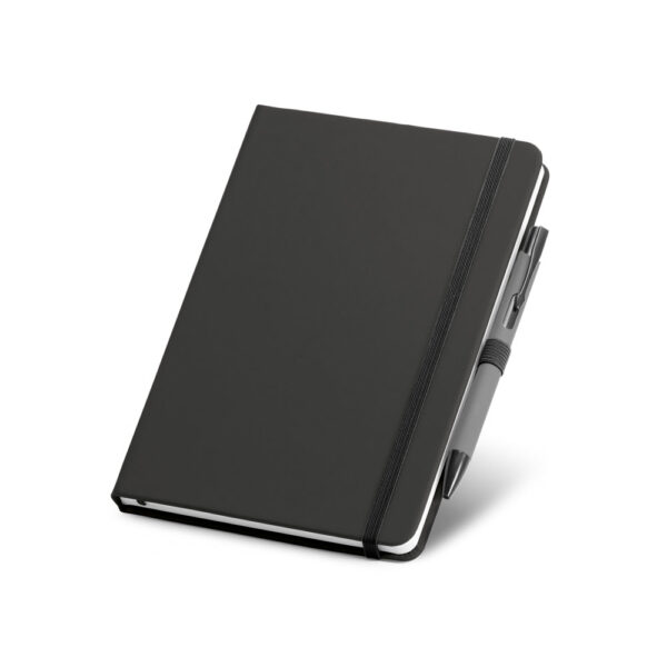 Kit de caderno A5 e esferográfica - Brinde Corporativo Personalizado | Enova