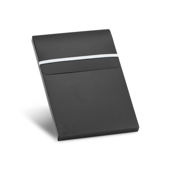 Kit de caderno A5 e esferográfica - Brinde Corporativo Personalizado | Enova