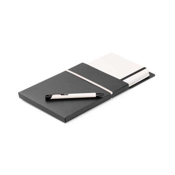 Kit de caderno A5 e esferográfica - Brinde Corporativo Personalizado | Enova