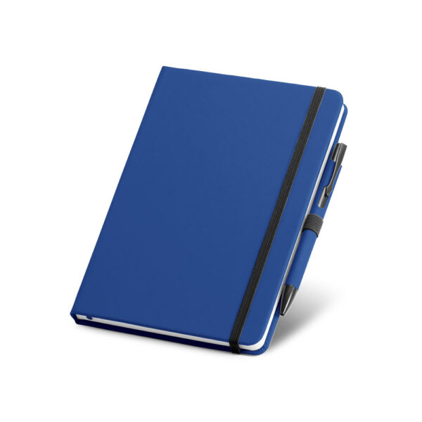 Kit de caderno A5 e esferográfica - Brinde Corporativo Personalizado | Enova