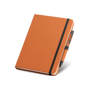 Kit de caderno A5 e esferográfica - Brinde Corporativo Personalizado | Enova