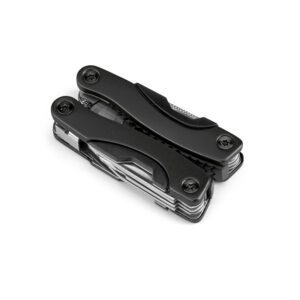 Mini alicate multifunções em aço inox e alumínio - Brinde Corporativo Personalizado | Enova