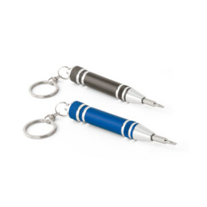 Kit de mini ferramentas em metal - Enova Brindes Personalizados