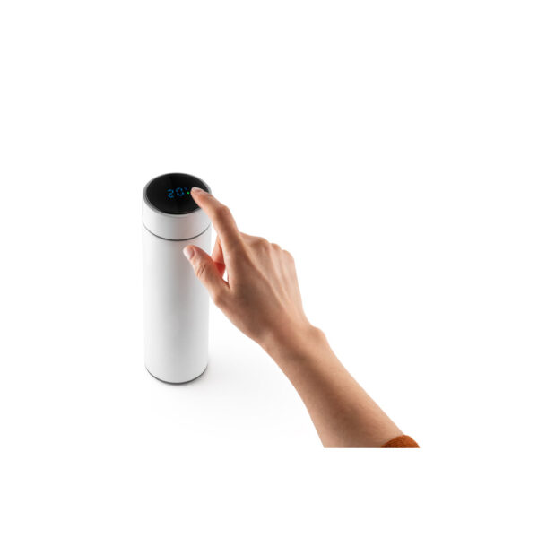 Garrafa em aço inox 450 mL - Brinde Corporativo Personalizado | Enova