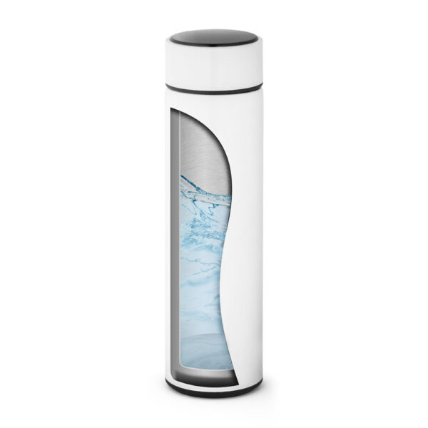 Garrafa em aço inox 450 mL - Brinde Corporativo Personalizado | Enova