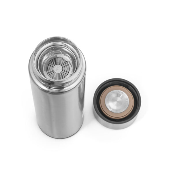 Garrafa em aço inox 450 mL - Brinde Corporativo Personalizado | Enova