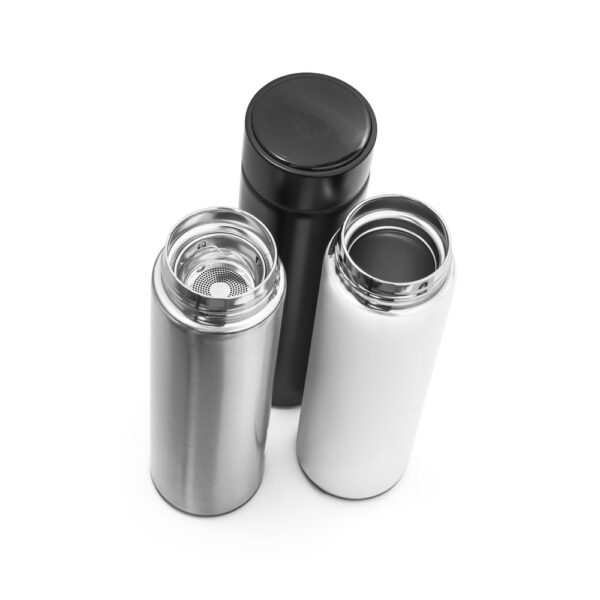Garrafa em aço inox 450 mL - Brinde Corporativo Personalizado | Enova