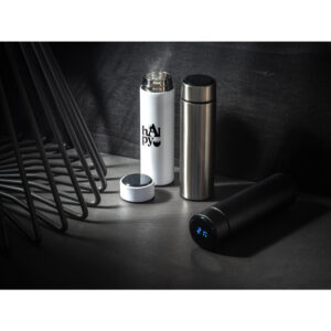 Garrafa em aço inox 450 mL - Brinde Corporativo Personalizado | Enova