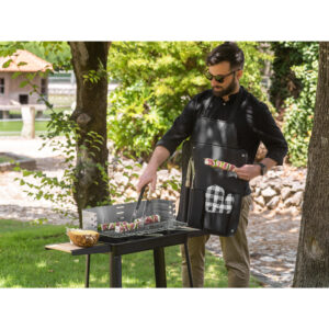 Kit churrasco com 4 utensílios - Brinde Corporativo Personalizado | Enova