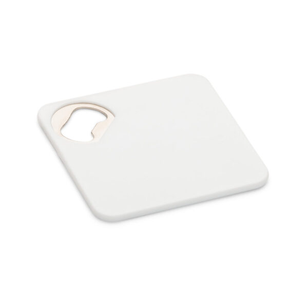 Porta copos em ABS com abridor de garrafas - Brinde Corporativo Personalizado | Enova