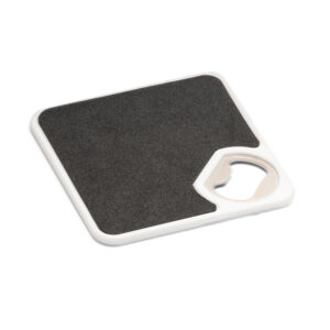 Porta copos em ABS com abridor de garrafas - Brinde Corporativo Personalizado | Enova