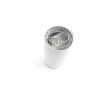Copo de viagem em aço inox 380 mL - Brinde Corporativo Personalizado | Enova