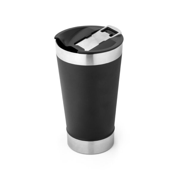 Copo térmico de viagem em aço inox 630 mL - Brinde Corporativo Personalizado | Enova