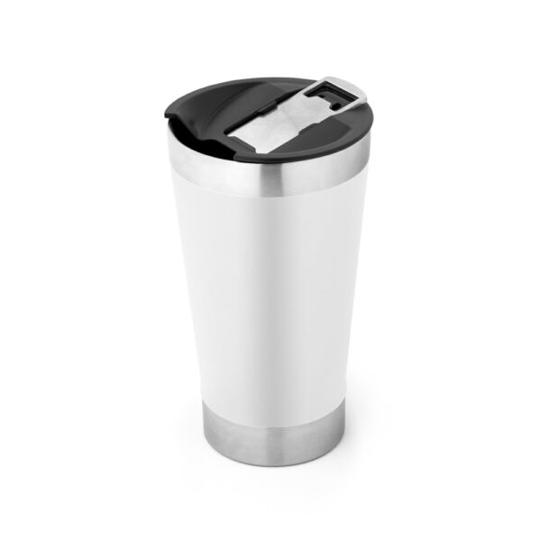 Copo térmico de viagem em aço inox 630 mL - Brinde Corporativo Personalizado | Enova