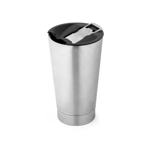 Copo térmico de viagem em aço inox 630 mL - Brinde Corporativo Personalizado | Enova