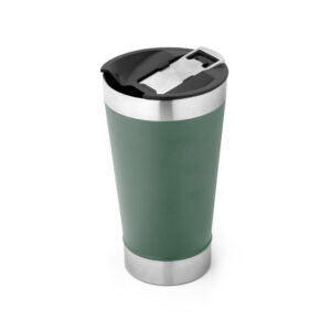 Copo térmico de viagem em aço inox 630 mL - Brinde Corporativo Personalizado | Enova