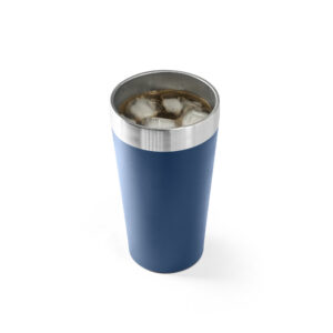 Copo térmico de viagem em aço inox 540 mL - Brinde Corporativo Personalizado | Enova