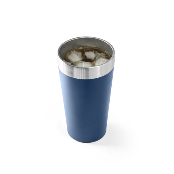 Copo térmico de viagem em aço inox 540 mL - Brinde Corporativo Personalizado | Enova