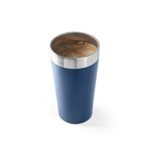 Copo térmico de viagem em aço inox 540 mL - Brinde Corporativo Personalizado | Enova