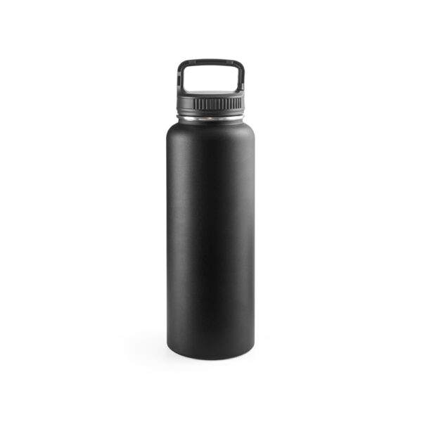 Garrafa em aço inoxidável (90% reciclado) com revestimento em pó e de grande capacidade até 1200 mL - Brinde Corporativo Personalizado | Enova