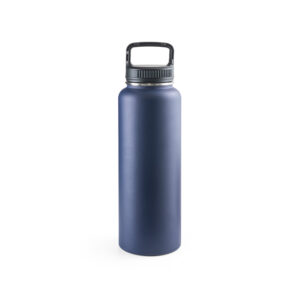 Garrafa em aço inoxidável (90% reciclado) com revestimento em pó e de grande capacidade até 1200 mL - Brinde Corporativo Personalizado | Enova