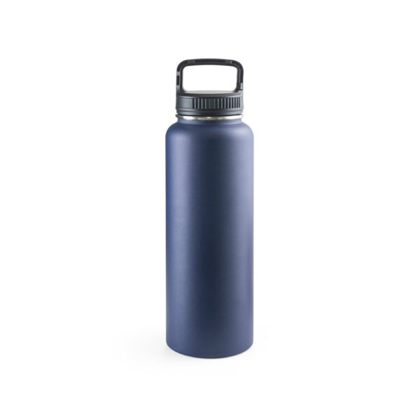 Garrafa em aço inoxidável (90% reciclado) com revestimento em pó e de grande capacidade até 1200 mL - Brinde Corporativo Personalizado | Enova