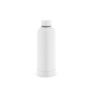 Squeeze em aço inox (90% reciclado) com acabamento em mate metálico 550 mL - Brinde Corporativo Personalizado | Enova