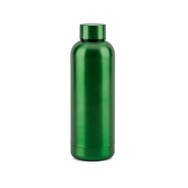 Squeeze em aço inox (90% reciclado) com acabamento em mate metálico 550 mL - Brinde Corporativo Personalizado | Enova