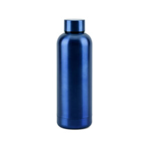 Squeeze em aço inox (90% reciclado) com acabamento em mate metálico 550 mL - Brinde Corporativo Personalizado | Enova