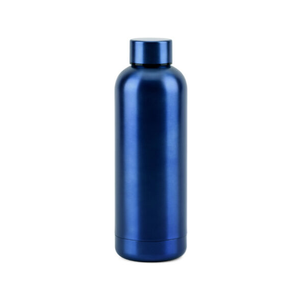 Squeeze em aço inox (90% reciclado) com acabamento em mate metálico 550 mL - Brinde Corporativo Personalizado | Enova