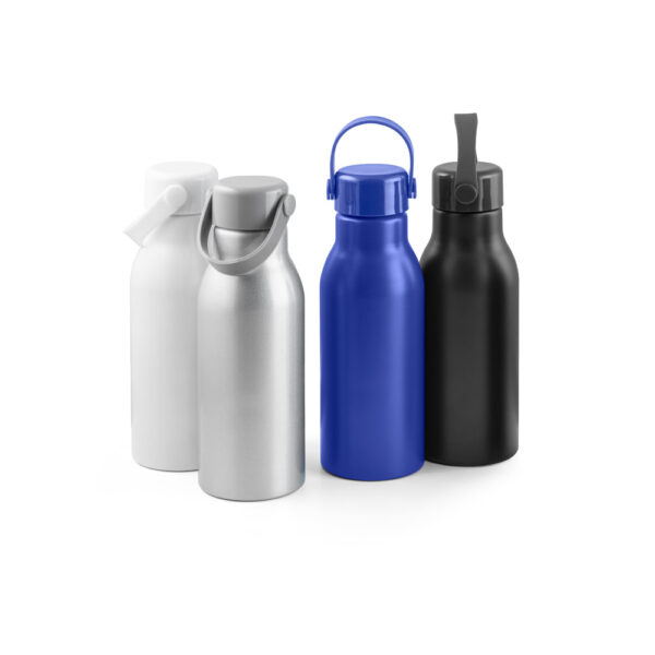 Squeeze em alumínio 100% reciclado com acabamento em mate 700 mL - Brinde Corporativo Personalizado | Enova