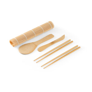 Kit para sushi em bambu - Brinde Corporativo Personalizado | Enova