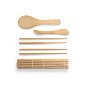 Kit para sushi em bambu - Brinde Corporativo Personalizado | Enova