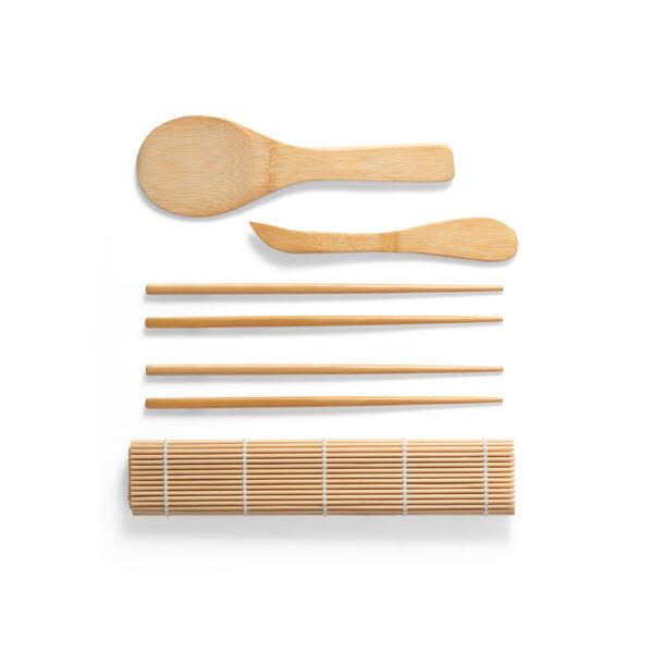 Kit para sushi em bambu - Brinde Corporativo Personalizado | Enova