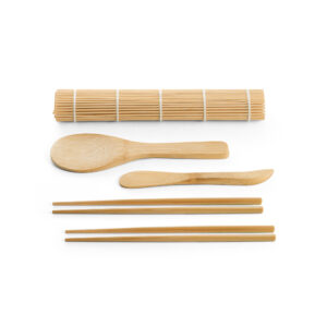 Kit para sushi em bambu - Brinde Corporativo Personalizado | Enova