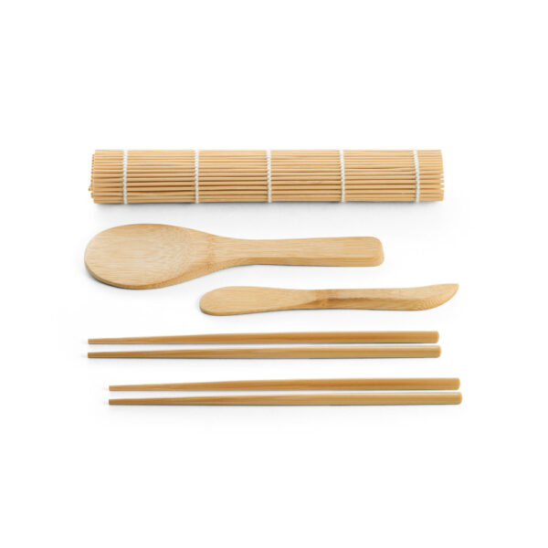 Kit para sushi em bambu - Brinde Corporativo Personalizado | Enova