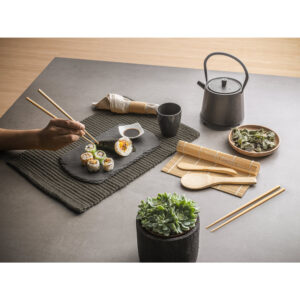 Kit para sushi em bambu - Brinde Corporativo Personalizado | Enova