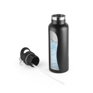 Squeeze térmico em aço inox 570 mL - Brinde Corporativo Personalizado | Enova