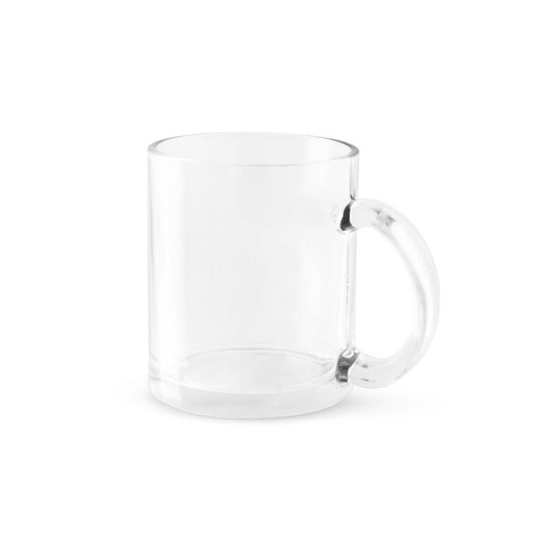 Caneca em vidro para sublimação 350 mL - Brinde Corporativo Personalizado | Enova