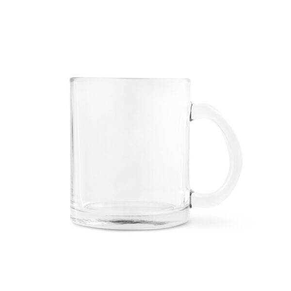 Caneca em vidro para sublimação 350 mL - Brinde Corporativo Personalizado | Enova