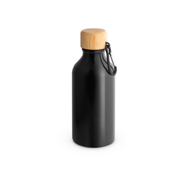 Squeeze em alumínio 100% reciclado com cor sólida brilhante 400 mL - Brinde Corporativo Personalizado | Enova