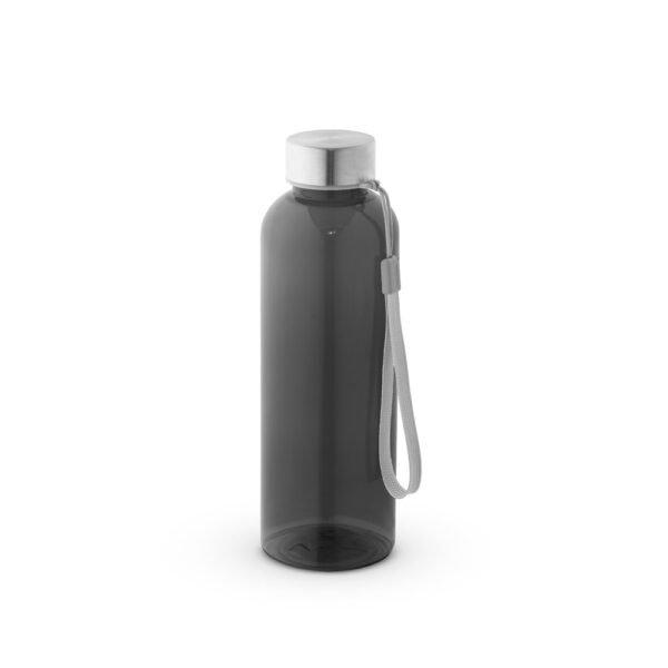 Squeeze em rPET 100% reciclado e tampa em aço inox 580 mL - Brinde Corporativo Personalizado | Enova