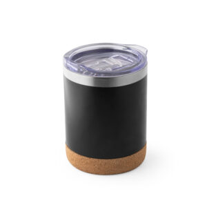 Copo térmico de viagem em aço inox 400 mL - Brinde Corporativo Personalizado | Enova