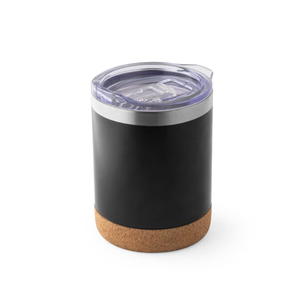 Copo térmico de viagem em aço inox 400 mL - Brinde Corporativo Personalizado | Enova