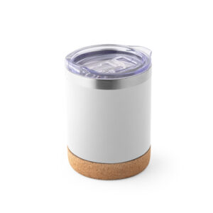 Copo térmico de viagem em aço inox 400 mL - Brinde Corporativo Personalizado | Enova