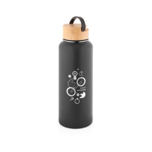 Squeeze térmico em aço inox ( 90% reciclado) com revestimento em pó 1200 mL - Brinde Corporativo Personalizado | Enova
