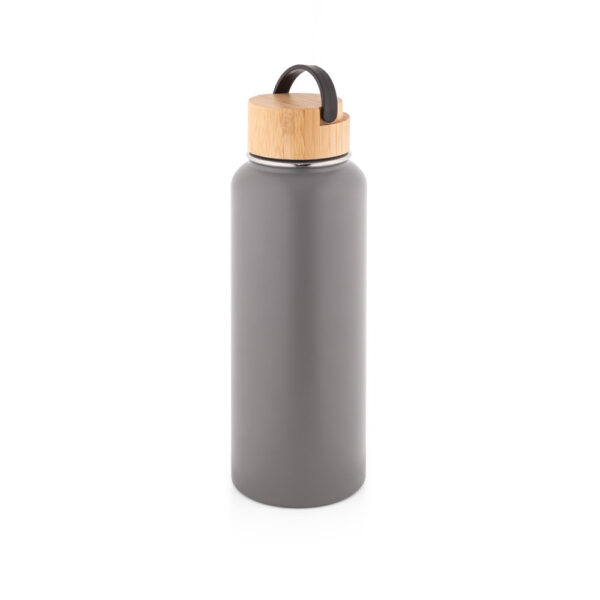 Squeeze térmico em aço inox ( 90% reciclado) com revestimento em pó 1200 mL - Brinde Corporativo Personalizado | Enova